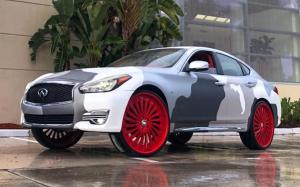 Infiniti M56 on Forgiato Wheels (Autonomo-L) 2019 года